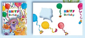 Pinx Birthday Card B417