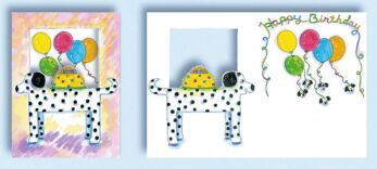 Pinx Birthday Card B455