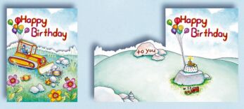 Pinx Birthday Card B593