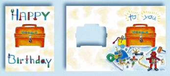 Pinx Birthday Card B632