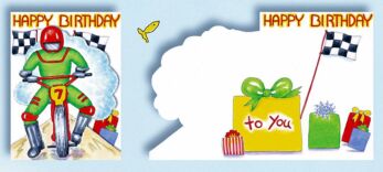 Pinx Birthday Card B655