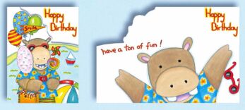 Pinx Birthday Card B688
