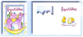 Pinx Baby Card NB624